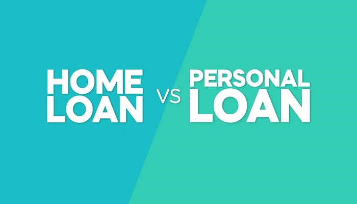 Personal loan and home loan