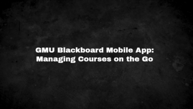 GMU Blackboard Mobile App: Managing Courses on the Go