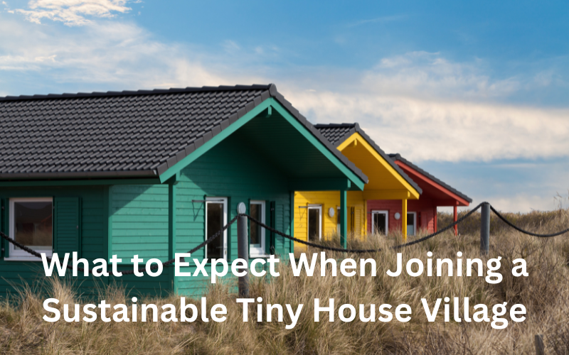What to Expect When Joining a Sustainable Tiny House Village